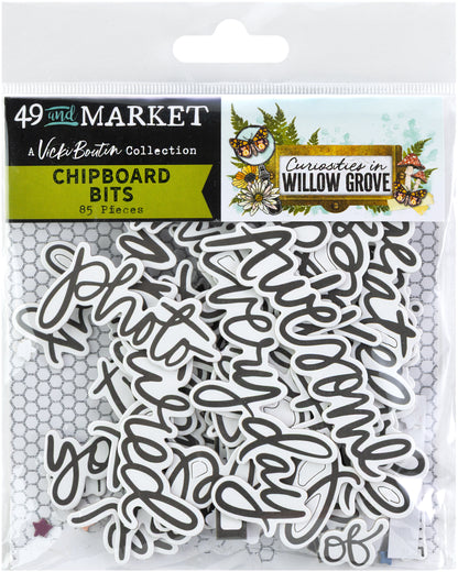 49 and Market Vicki Boutin CURIOSITIES IN WILLOW GROVE Chipboard Bits