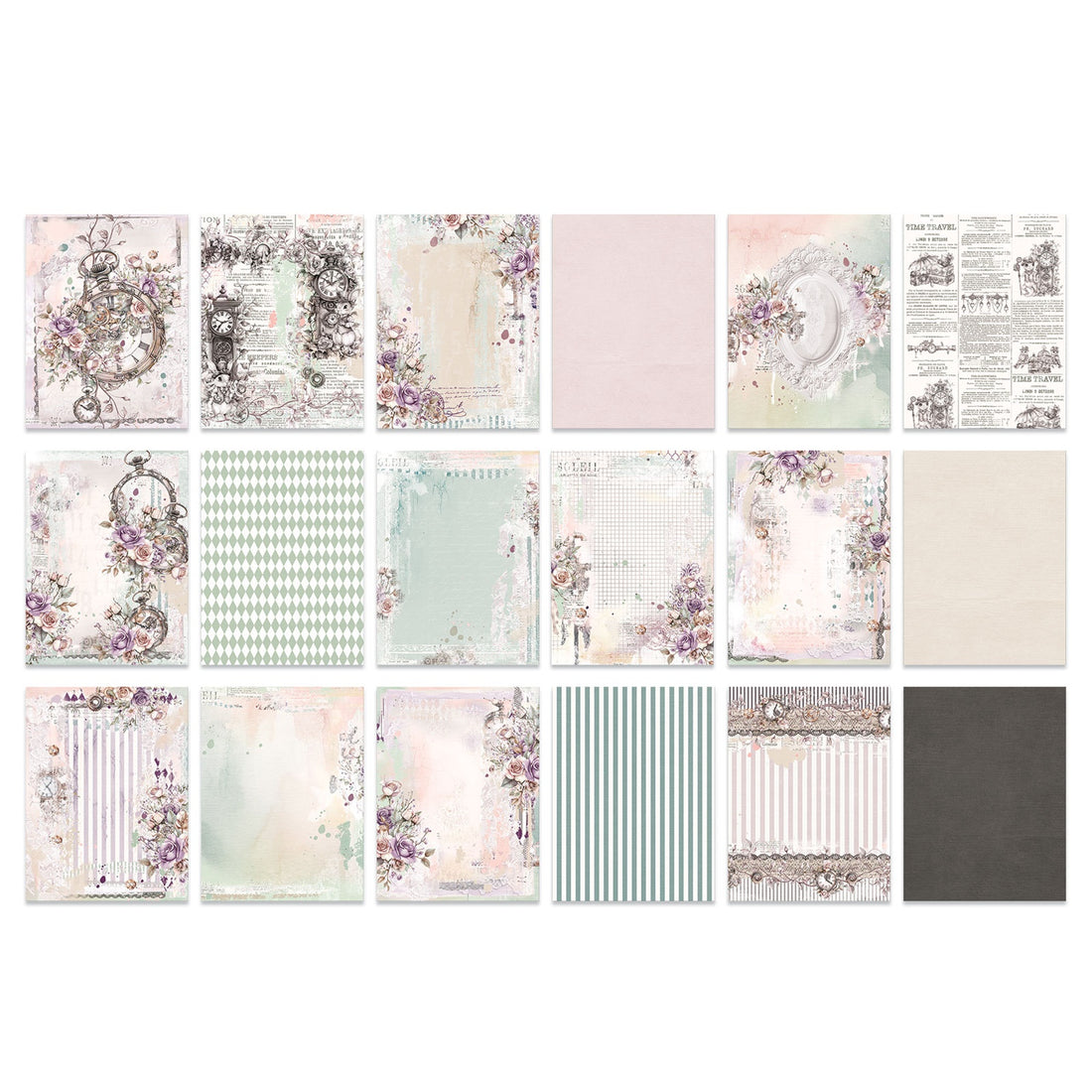 49 and Market ECHOES OF TIME 6X8 Collection Paper Pack