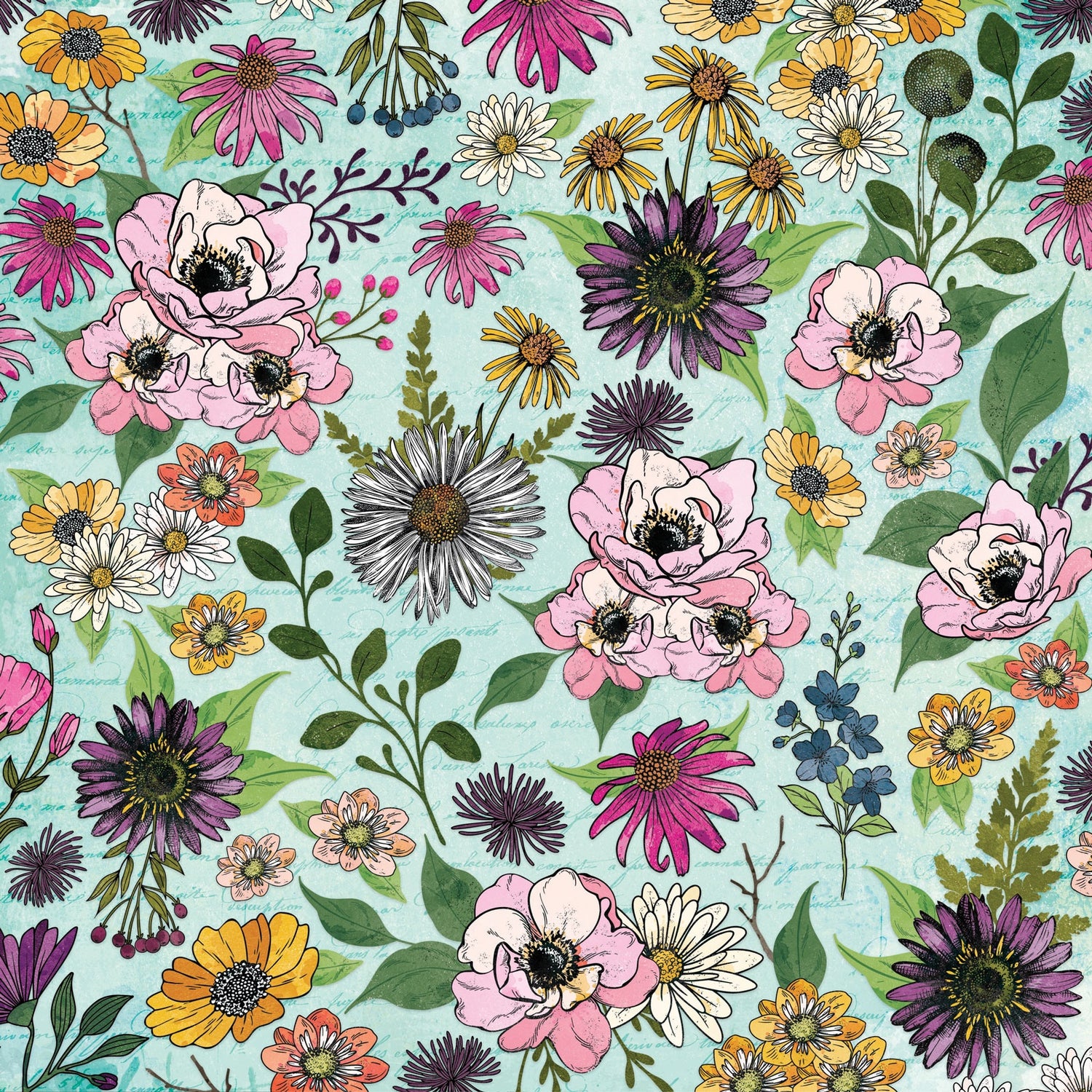 49 and Market Vicki Boutin CURIOSITIES IN WILLOW GROVE 12”X12” Starters Paper 1