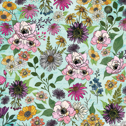 49 and Market Vicki Boutin CURIOSITIES IN WILLOW GROVE 12”X12” Starters Paper 1