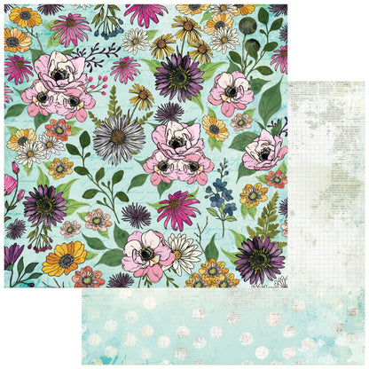 49 and Market Vicki Boutin CURIOSITIES IN WILLOW GROVE 12”X12” Starters Paper 1