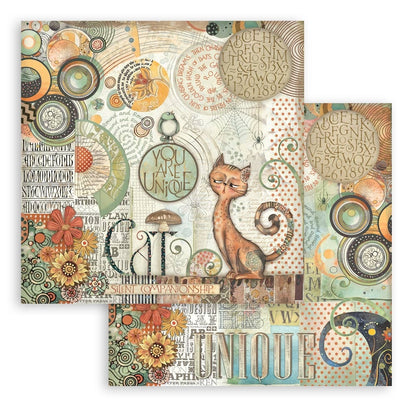 Stamperia FURRY FRIENDS 12”X12” Scrapbook Paper Pack