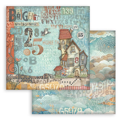 Stamperia FURRY FRIENDS 12”X12” Scrapbook Paper Pack