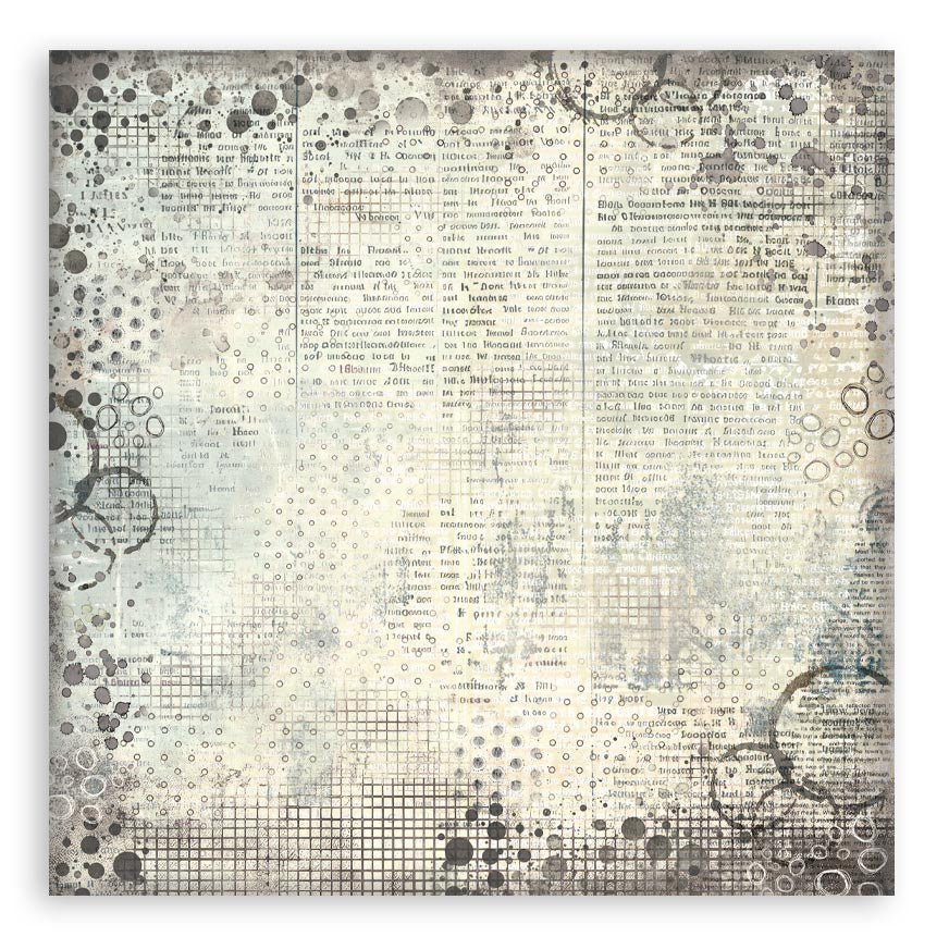 Stamperia Furry Friends BACKGROUNDS SELECTION 8"X8" Scrapbook Paper Pack