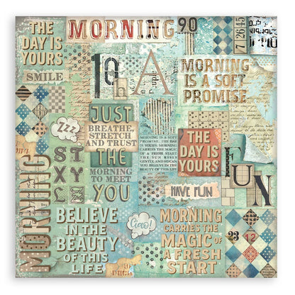 Stamperia Furry Friends MAXI PAD 12”X12” Scrapbook Paper Pack