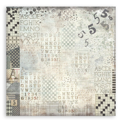 Stamperia Furry Friends MAXI PAD 12”X12” Scrapbook Paper Pack