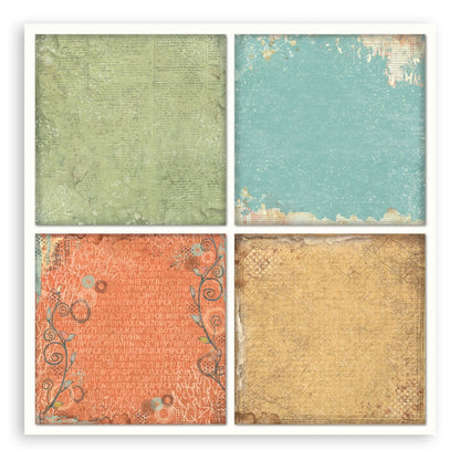 Stamperia Furry Friends MAXI PAD 12”X12” Scrapbook Paper Pack