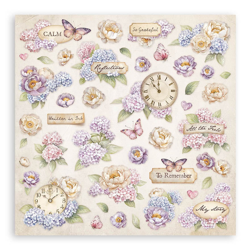 Stamperia QUIET DAYS 12"X12" Scrapbook Paper Pack