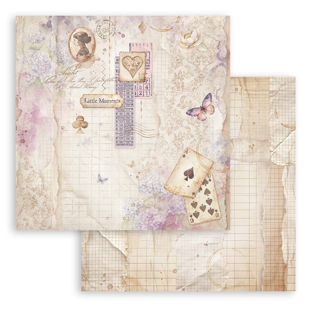 Stamperia QUIET DAYS 12"X12" Scrapbook Paper Pack