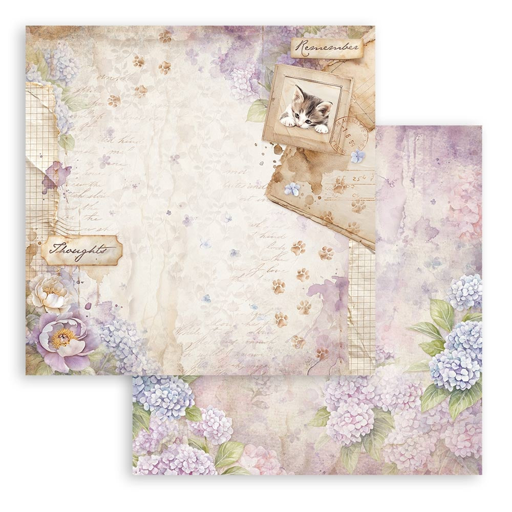Stamperia QUIET DAYS 12"X12" Scrapbook Paper Pack