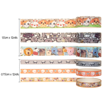 IeeBee WASHI TAPE 1yd By The Roll