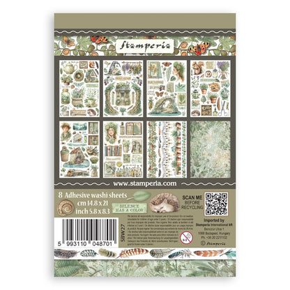 Stamperia HERBARIUM SILVAE Washi Pad