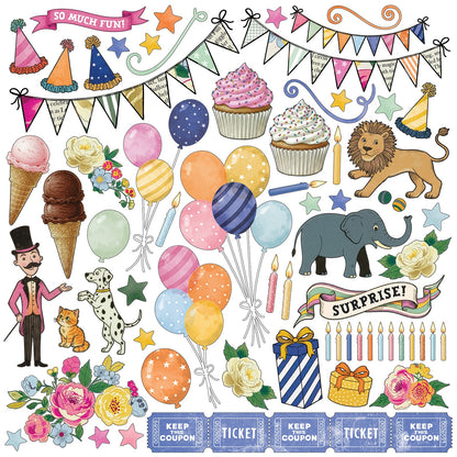 49 and Market IT’S YOUR DAY! 12”X12” All In One Kit 16pc
