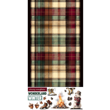 49 and Market TIMBER &amp; TWEED Washi Sheets 28pc