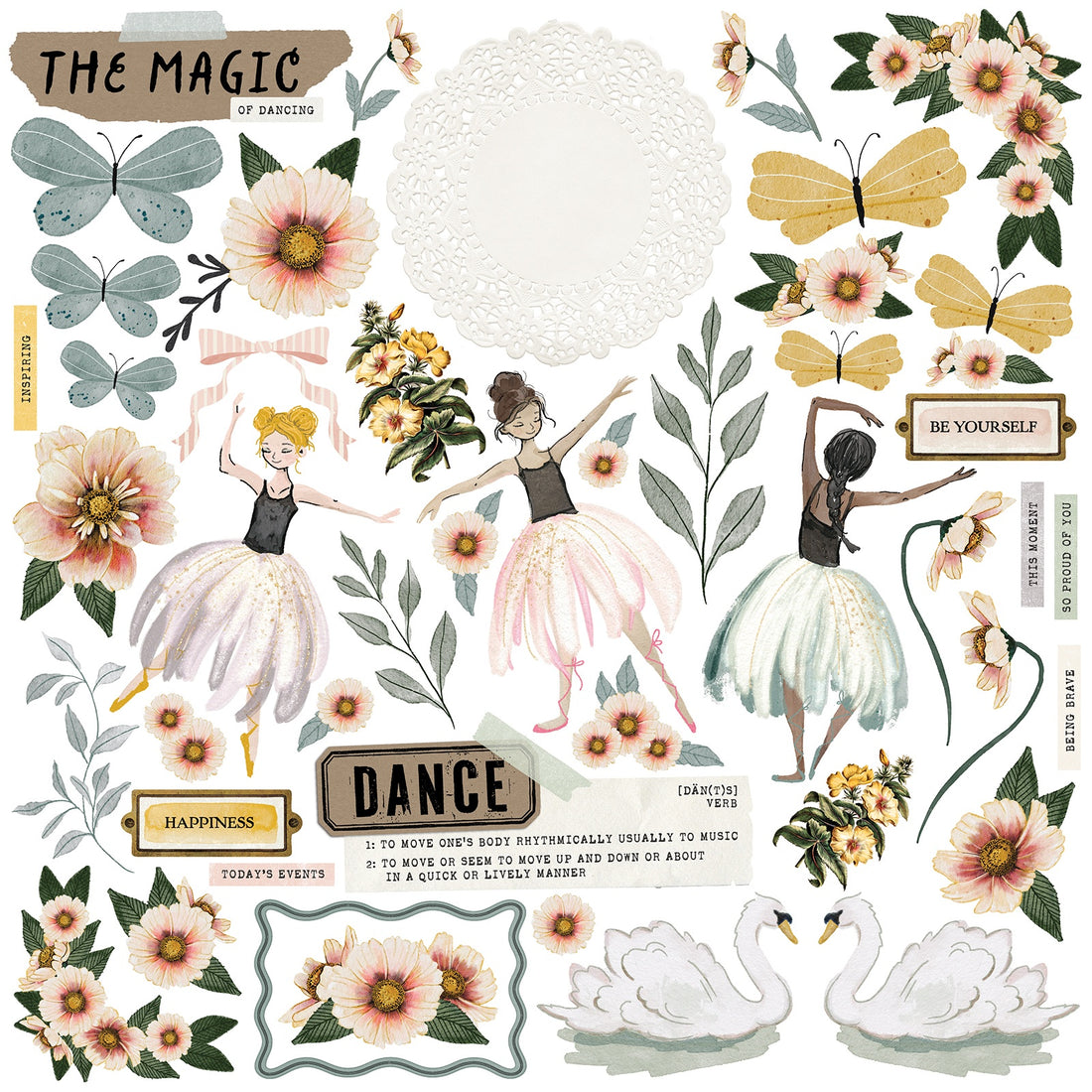 49 and Market CENTER STAGE 12”X12” All In One Kit 16pc