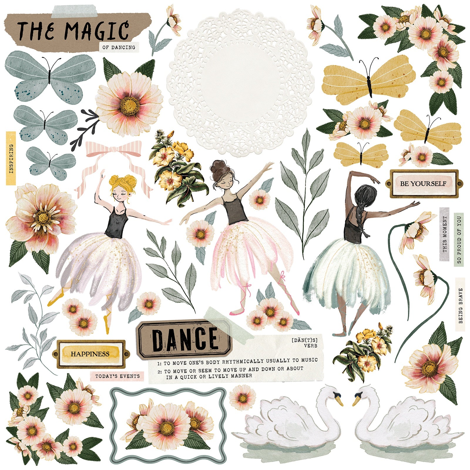 49 and Market CENTER STAGE 12”X12” All In One Kit 16pc