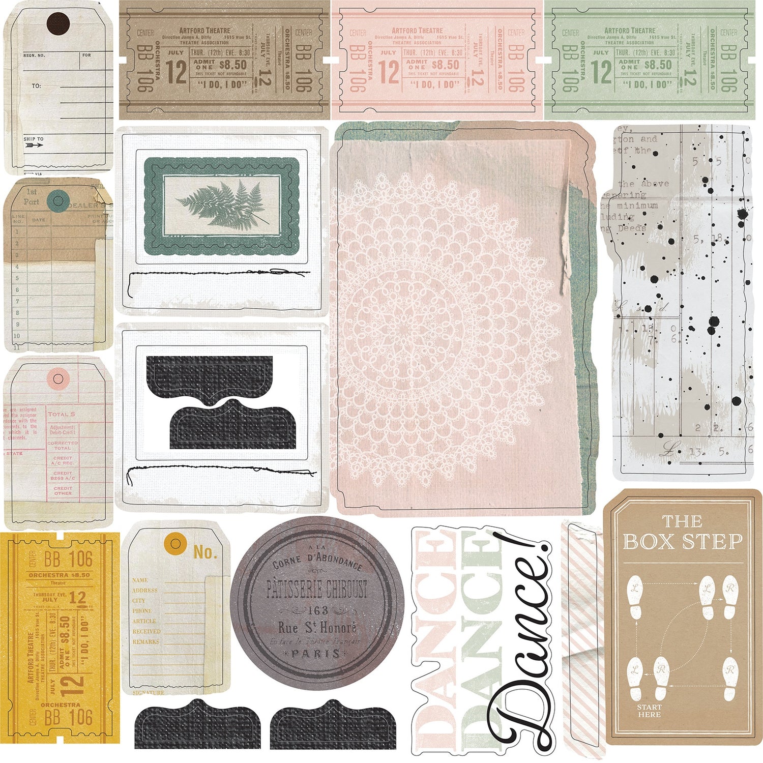49 and Market CENTER STAGE 12”X12” All In One Kit 16pc