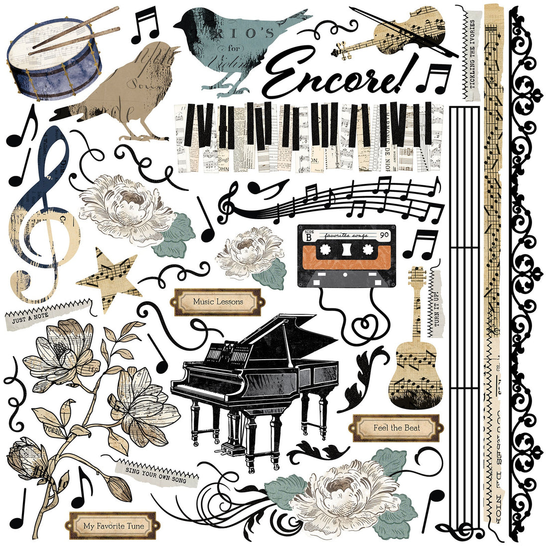 49 and Market PERFECT HARMONY 12”X12” All In One Kit 16pc
