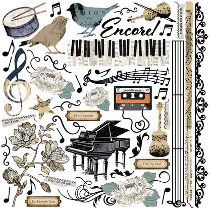 49 and Market PERFECT HARMONY 12”X12” All In One Kit 16pc
