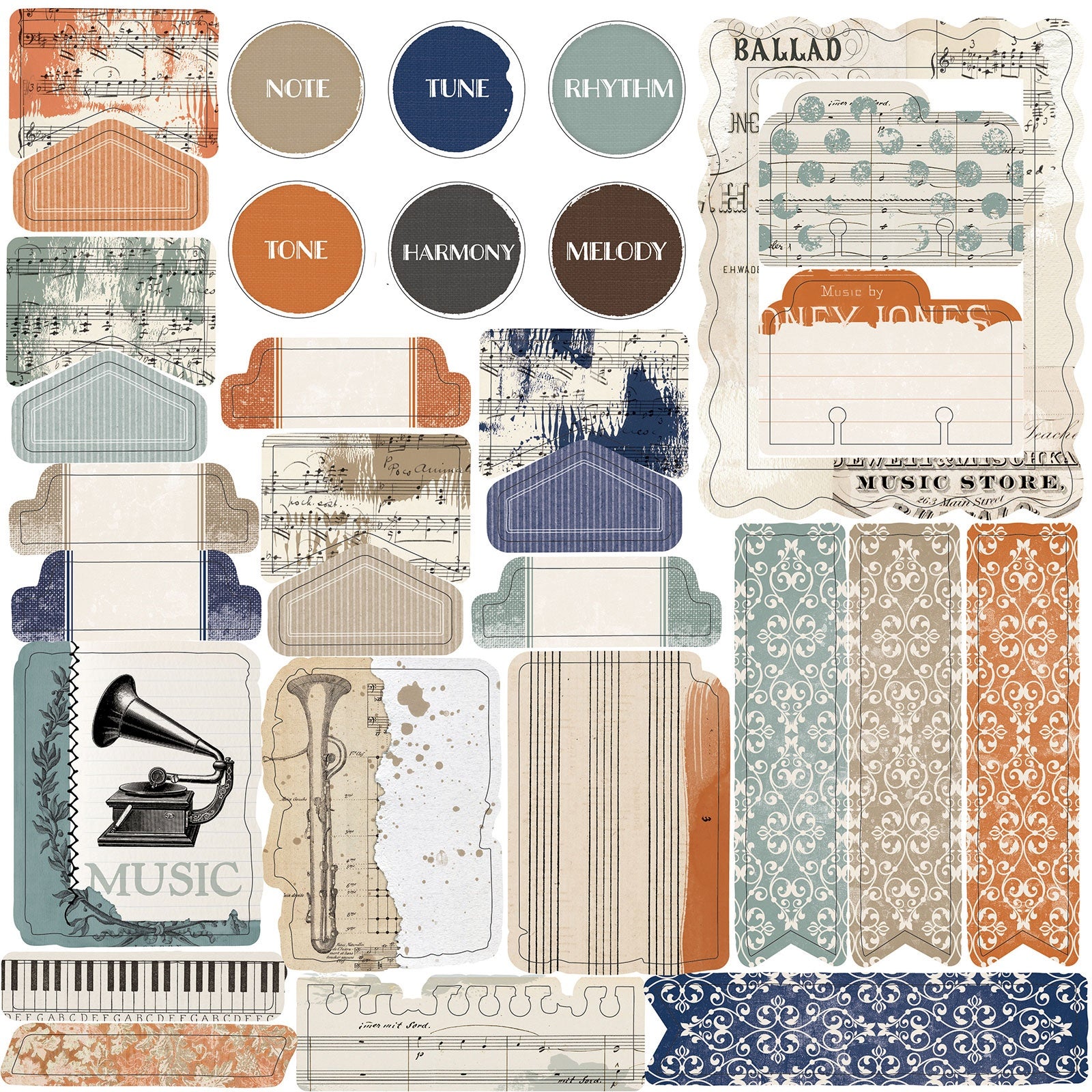 49 and Market PERFECT HARMONY 12”X12” All In One Kit 16pc