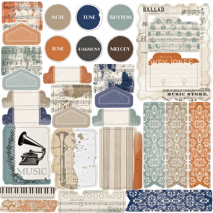49 and Market PERFECT HARMONY 12”X12” All In One Kit 16pc