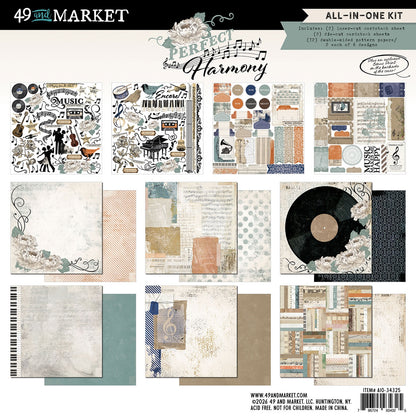 49 and Market PERFECT HARMONY 12”X12” All In One Kit 16pc