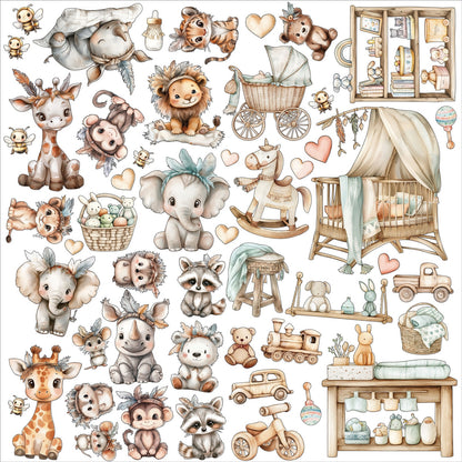 49 and Market LITTLE DREAMERS SPICE 12”X12” All In One Kit 16pc