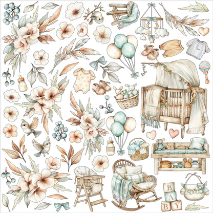 49 and Market LITTLE DREAMERS SPICE 12”X12” All In One Kit 16pc
