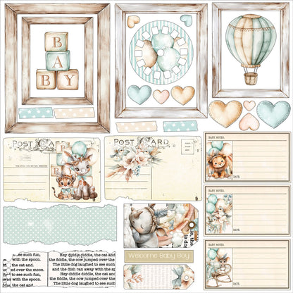 49 and Market LITTLE DREAMERS SPICE 12”X12” All In One Kit 16pc