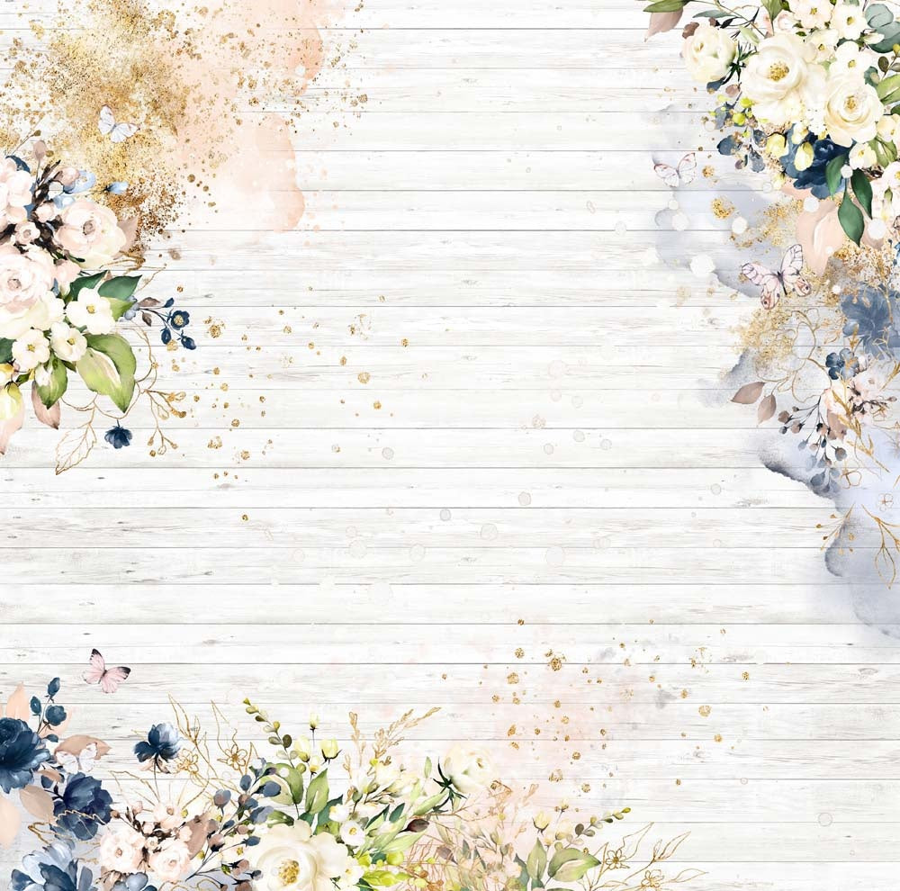 Memory Place HELLO 04 6X6 Squares 12”X12” Scrapbook Paper