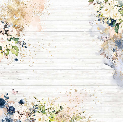 Memory Place HELLO 04 6X6 Squares 12”X12” Scrapbook Paper
