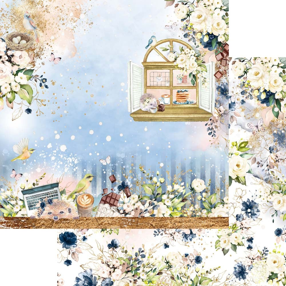 Memory Place HELLO 01 12”X12” Scrapbook Paper
