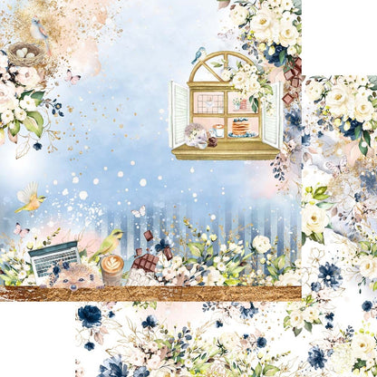 Memory Place HELLO 01 12”X12” Scrapbook Paper