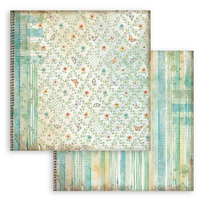 Stamperia DAISY ART 12”X12” Maxi Backgrounds Paper Pad