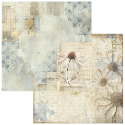49 and Market FADED MEMORY LANE 12X12 Collection Paper Pack