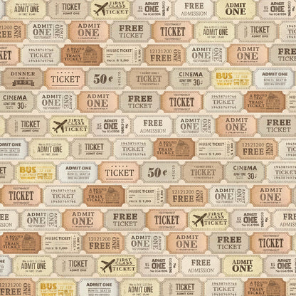 49 and Market Travel Diaries TRAVEL NOTES 12”X12” Scrapbook Paper