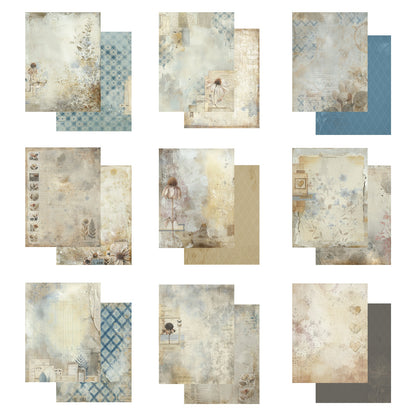 49 and Market FADED MEMORY LANE 6X8 Collection Pack
