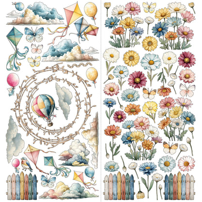 49 and Market GLIMMER AND GLEE Laser Cut Elements 4 Sheets