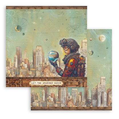 Stamperia A NEW BEGINNING 12”X12” Scrapbook Paper Pad