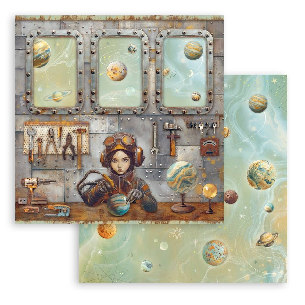 Stamperia A NEW BEGINNING 12”X12” Scrapbook Paper Pad
