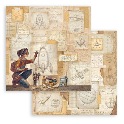 Stamperia A NEW BEGINNING 12”X12” Scrapbook Paper Pad