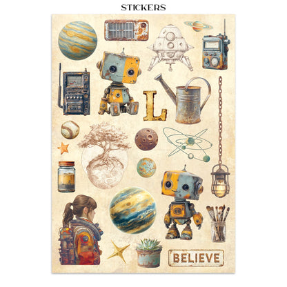 Stamperia A NEW BEGINNING Junk Journal Pack