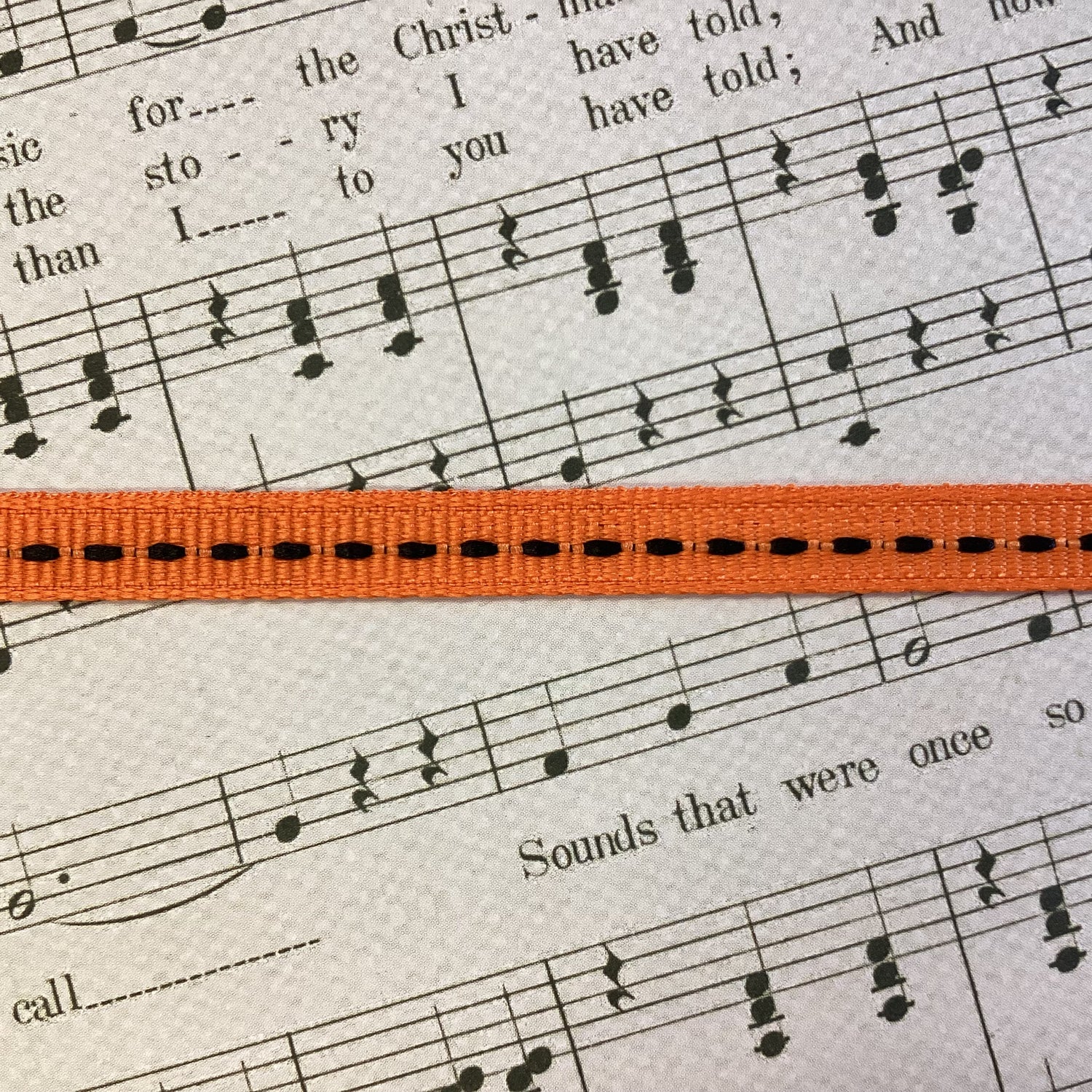 Creative Impressions 1/4&quot; STITCH RIBBON Grosgrain 1 yard yd
