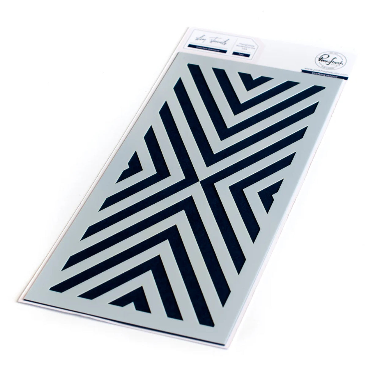 Pinkfresh Studio INVERTED DIAMOND Slim Crafting Stencil 1pc
