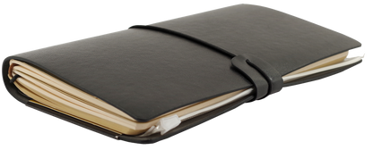 Peter Pauper VOYAGER BLACK Travel Journal Notebook