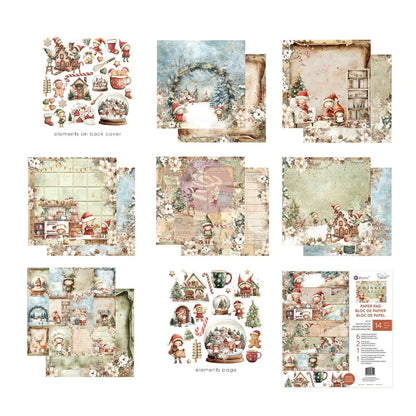 Prima TWINKLE &amp; TREATS 12”X12” Paper Pad 14 Sheets