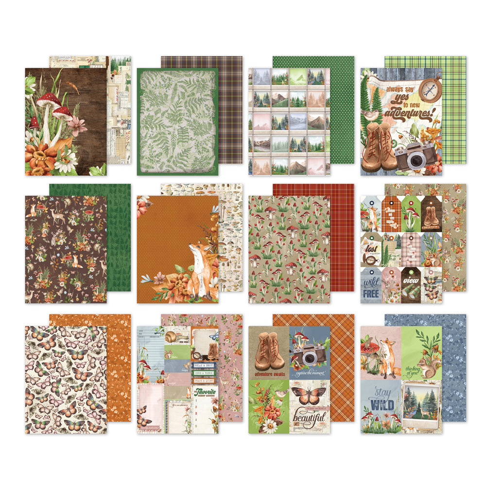 Simple Stories SIMPLE VINTAGE WOODLANDS 6X8 Paper Pad
