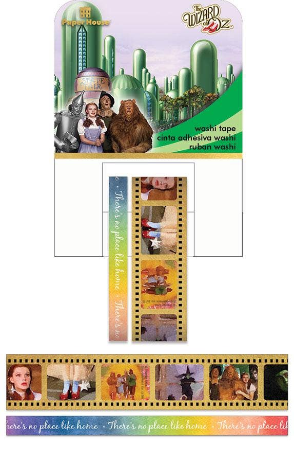 Paper House Wizard of Oz FILMSTRIP Washi Tape