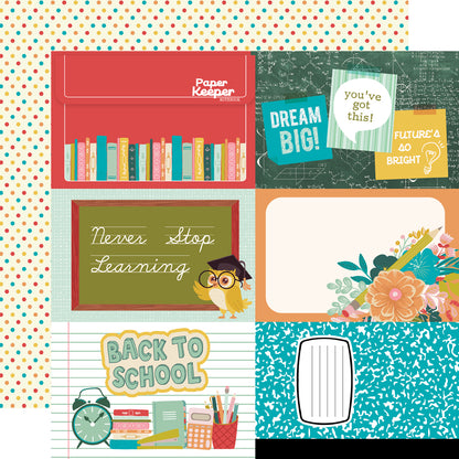 Simple Stories BOOK FAIR 12"X12" Scrapbook Paper