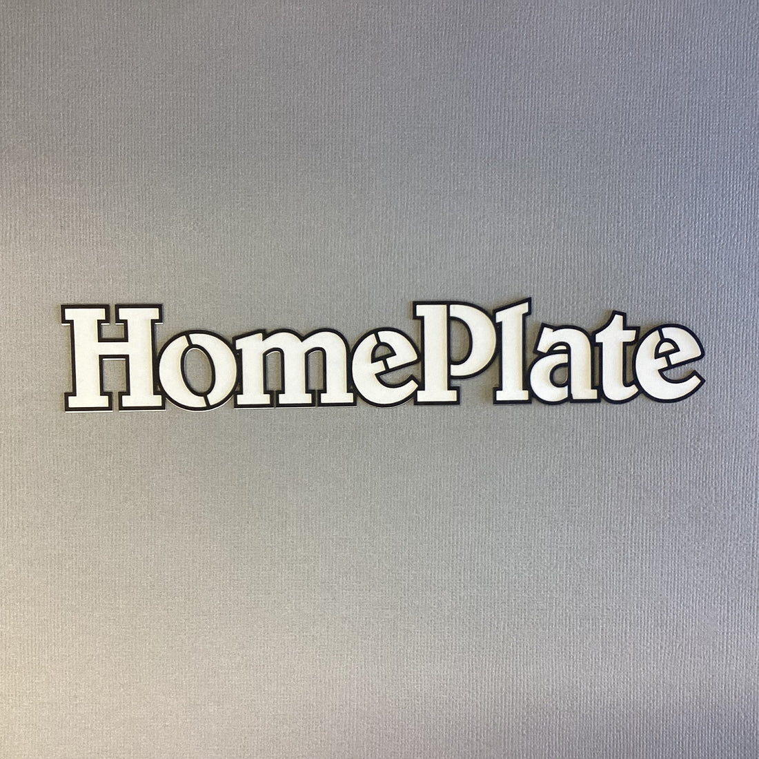 BASEBALL PLATE OVERLAYS Title Laser Scrapbook Die Cut